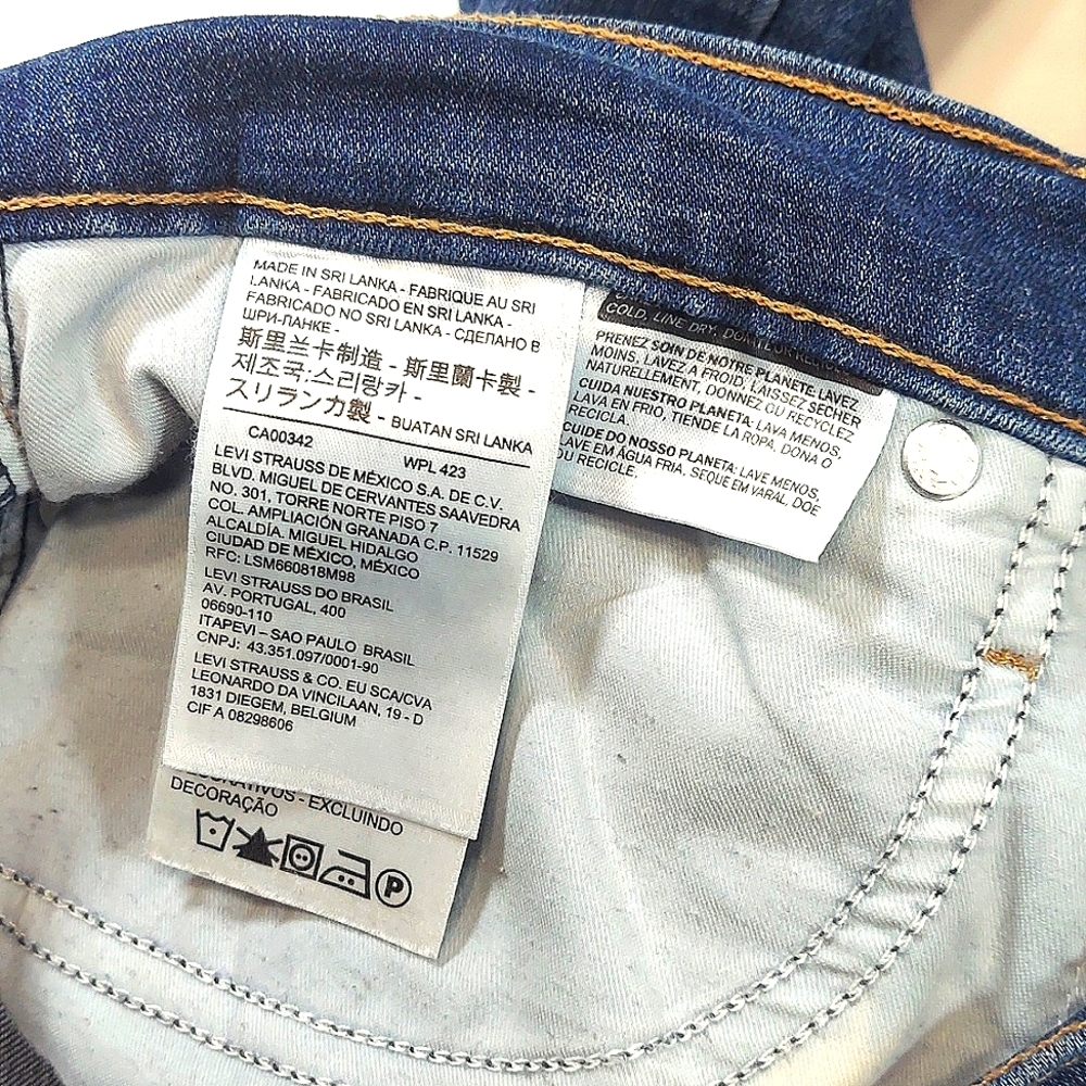Levi's 311 Women's Blue Shaping Skinny Jeans - Picture 7 of 11